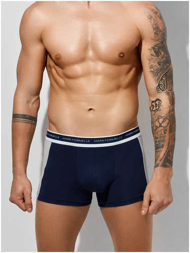 Трусы боксеры мужские синие Mark Formelle 103242065