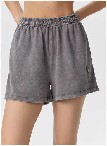 Шорты женские серы с обработкой эйсид Mark Formelle 103242614
