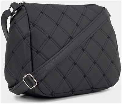 Сумка женская на молнии, цвет черный / 10346134 - вид 2