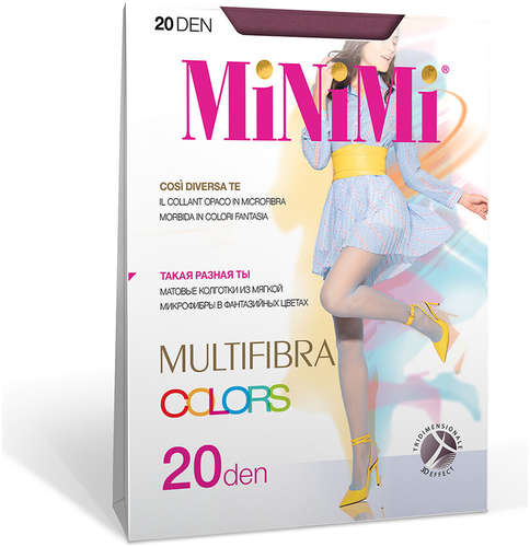 Колготки mini multifibra colors 20 MINIMI 103185376