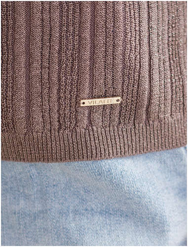 Кардиган кофейный VILATTE / 103232008 - вид 2
