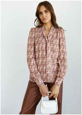 Блуза рубашка LELEYA / 10371883 - вид 2