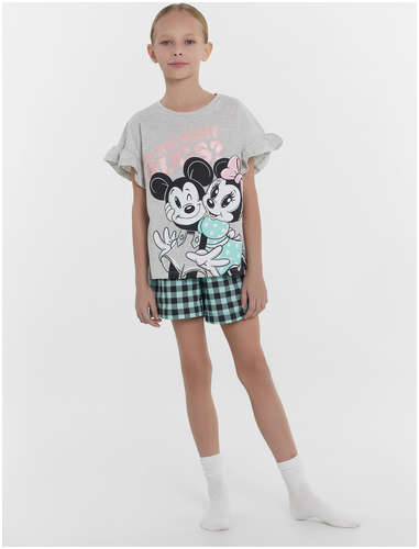 Пижама для девочек с принтом Mark Formelle / 103219787 - вид 2