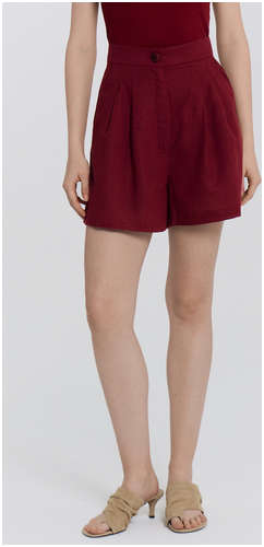 Шорты женские бордовые Mark Formelle / 103239954 - вид 2