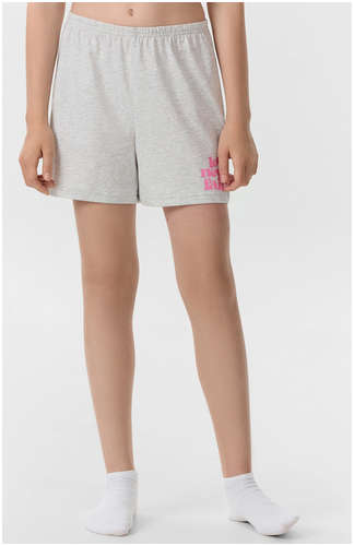 Шорты домашние для девочек серые Mark Formelle 103242492
