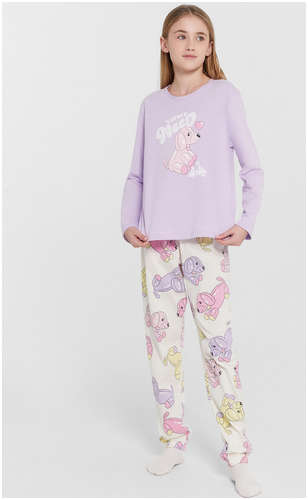 Пижама для девочек с принтом Mark Formelle / 103233640 - вид 2