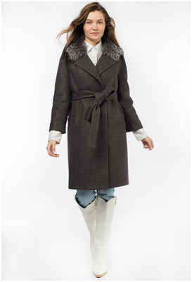 Пальто женское утепленное (пояс) EL PODIO 103106038