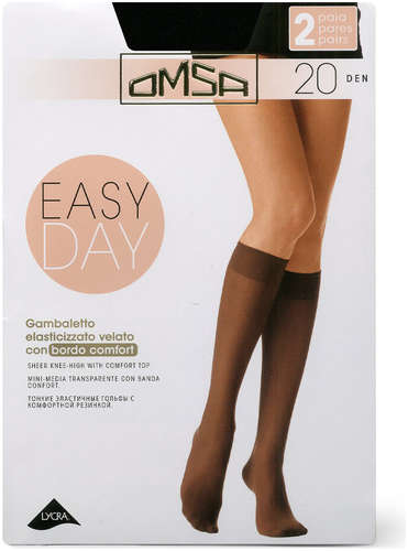 Oms gamb. easy day 20 (гольфы 2 пары) OMSA / 103185842