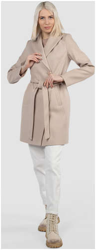 Пальто женское демисезонное (пояс) EL PODIO / 103115398 - вид 2