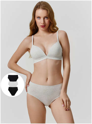 Трусы макси женские в наборе, 3 шт Mark Formelle 103235213