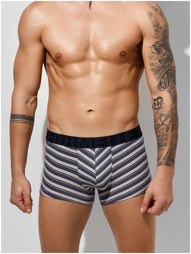 Трусы боксеры мужские в полоску Mark Formelle 103242061