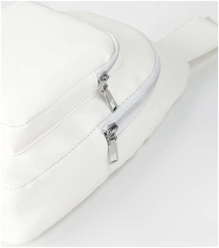 Рюкзак-слинг через плечо novaria с карманом, белый / 103220992 - вид 2