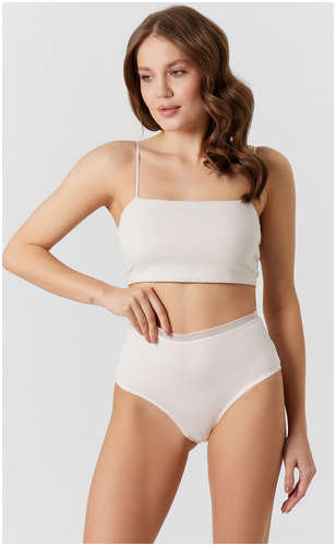 Трусы макси женские кремовые Mark Formelle 103227407