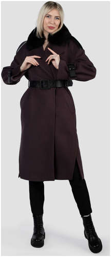 Пальто женское утепленное (пояс) EL PODIO 103172198