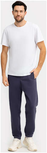 Брюки мужские серые с печатью Mark Formelle / 103167433 - вид 2