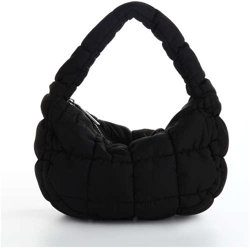 Сумка молодежная на молнии, цвет черный / 103201871 - вид 2