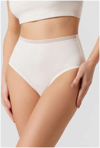 Трусы макси женские кремовые Mark Formelle / 103227407 - вид 2