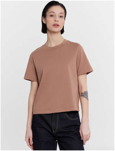 Футболка женская коричневая Mark Formelle / 103226339 - вид 2