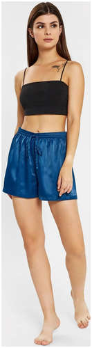 Шорты женские в синем оттенке Mark Formelle / 103166629 - вид 2