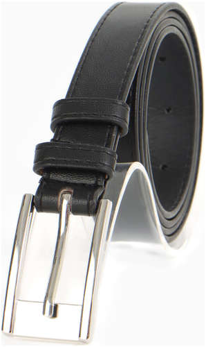 Ремень женский, ширина 2.7 см, пряжка металл, черный 103241508