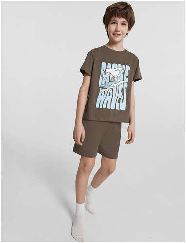 Комплект домашний для мальчиков с принтом и надписью Mark Formelle / 103231095 - вид 2