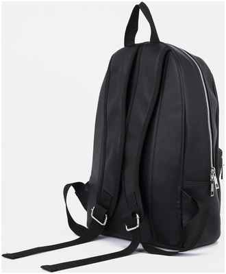 Рюкзак на молнии, цвет чёрный TEXTURA / 10398728 - вид 2