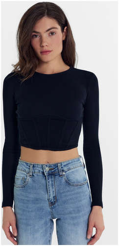 Джемпер женский в черном цвете Mark Formelle / 103198973 - вид 2