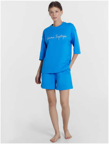 Комплект женский (футболка, шорты) Mark Formelle / 103198561 - вид 2