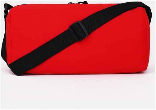 Сумка спортивная на молнии, наружный карман, цвет красный / 103151134 - вид 2