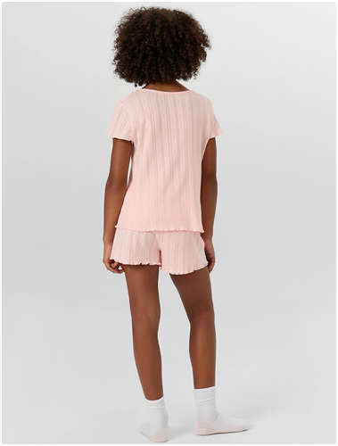 Комплект для девочек (футболка, шорты) Mark Formelle / 103243216 - вид 2