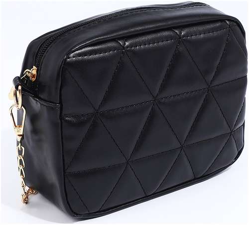 Сумка женская на молнии, цвет черный / 103151990 - вид 2