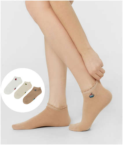 Носки женские в наборе: 3 пары Mark Formelle 103230749