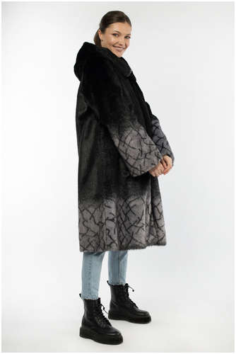 Пальто шуба искусственная женская EL PODIO / 103156818 - вид 2