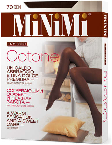 Колготки mini cotone 70 moka MINIMI / 103152166
