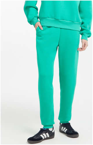 Брюки женские в зеленом цвете Mark Formelle / 103179557 - вид 2