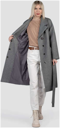 Пальто женское демисезонное (пояс) EL PODIO / 103176578 - вид 2
