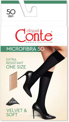 Гольфы ж. п/а MICROFIBRA 50 (конверт) CONTE 103219659