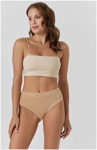 Трусы макси женские бежевые Mark Formelle 103235475
