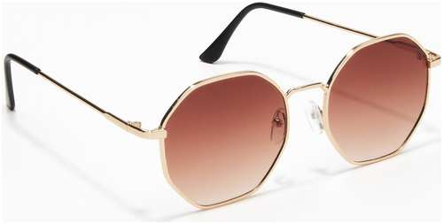 Очки солнцезащитные uv 400, дужка 14 см, ширина 11.7 см, линза 4.7×5 см onesun / 103235129 - вид 2