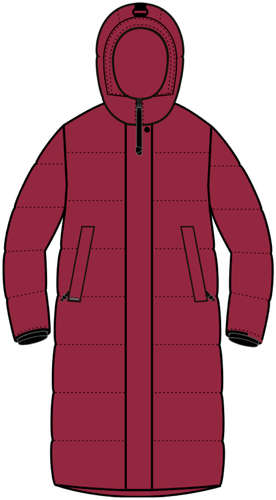 Пальто женское пуховое BASK Shira 1067443