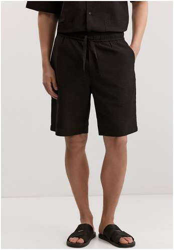 Шорты из 100% хлопковой ткани со сжатым эффектом BAON B8225003 / 11557067 - вид 2