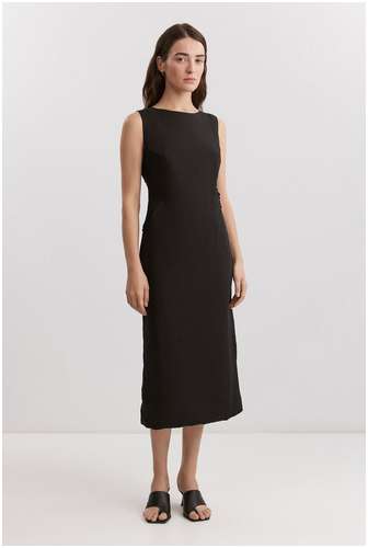 Платье из вискозы и льна BAON 11556334