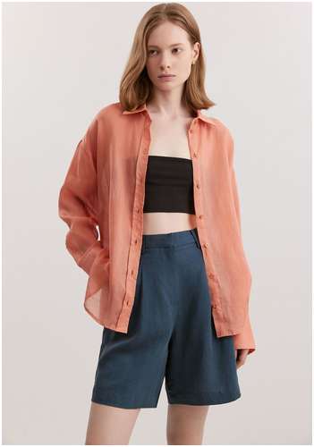 Блузка из 100% рами BAON 11557657