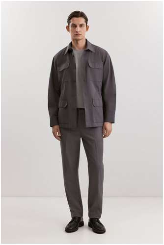 Пиджак из 100% хлопка BAON B6225003 / 11556981 - вид 2