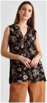 Блузка без рукавов с цветочным принтом BAON 1152220