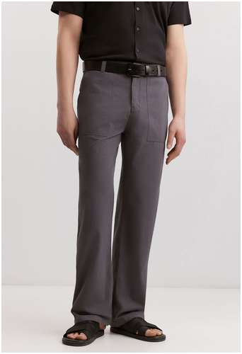 Брюки из 100% хлопка BAON B7925020 / 11554995 - вид 2