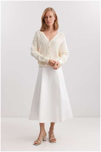 Ажурный кардиган с длинным рукавом BAON B1425001 / 11554768 - вид 2