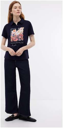 Джинсы широкие WIDE LEG BAON B3024008 / 11539389 - вид 2