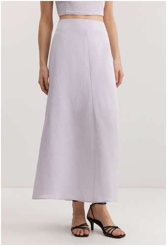 Юбка из вискозы и льна BAON B4725019 / 11557713 - вид 2