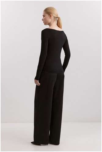 Лонгслив из вискозного джерси BAON B2125006 / 11555119 - вид 2